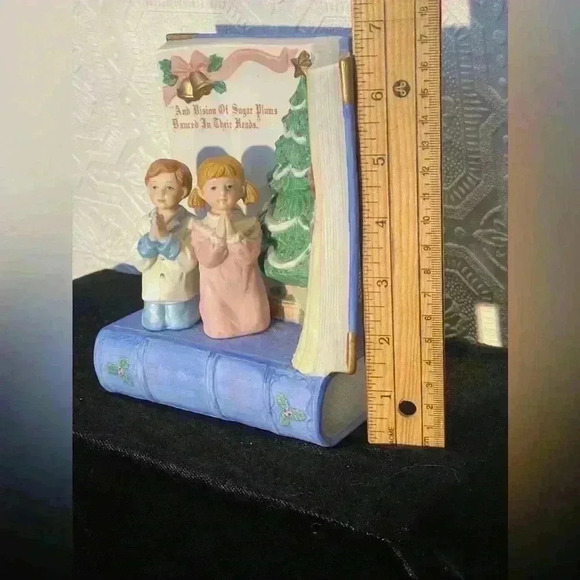 Vintage, 1988 Lefton Children and Santa Music Box with Original Box - Picture 13 of 16